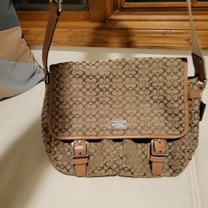 Coach crossbody mail carrier bag